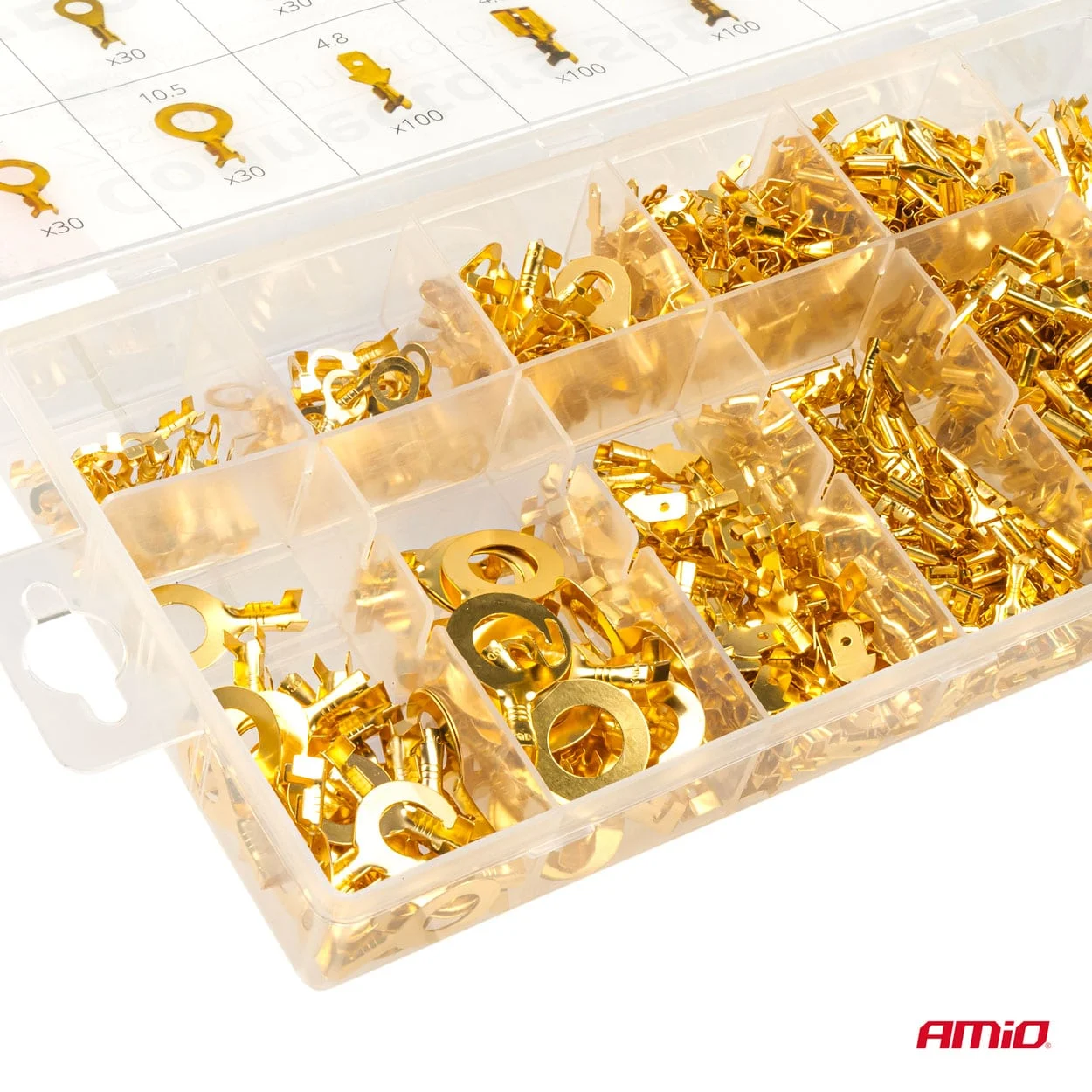 AMIO – Set 750 conectori terminali pentru circuite electrice