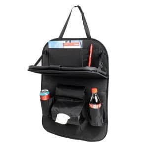 AMIO – Organizator auto cu masa rabatabila, montaj pe spatarul scaunului