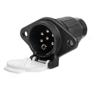 AMIO – Priza remorca cu 7 PIN, Tip S, tensiune 24V, destinatie TIR, Camion