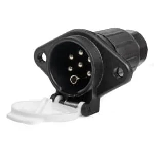 AMIO – Priza remorca cu 7 PIN, Tip S, tensiune 24V, destinatie TIR, Camion