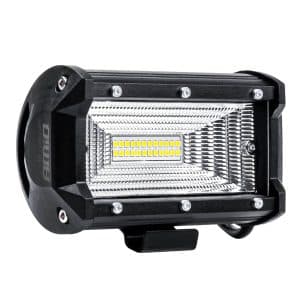 AMIO – Proiector LED pentru Off Road, ATV, SSV, putere 72W, culoare 6500K, tensiune 9 36V, dimensiuni 135 x 75 x 55 mm