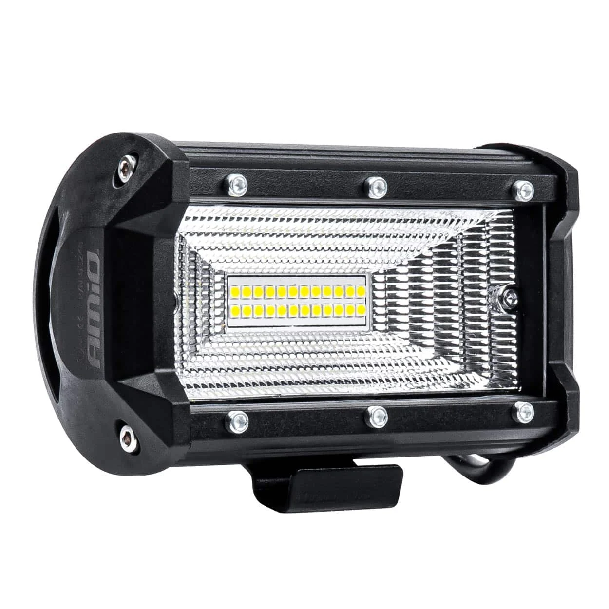 AMIO – Proiector LED pentru Off Road, ATV, SSV, putere 72W, culoare 6500K, tensiune 9 36V, dimensiuni 135 x 75 x 55 mm