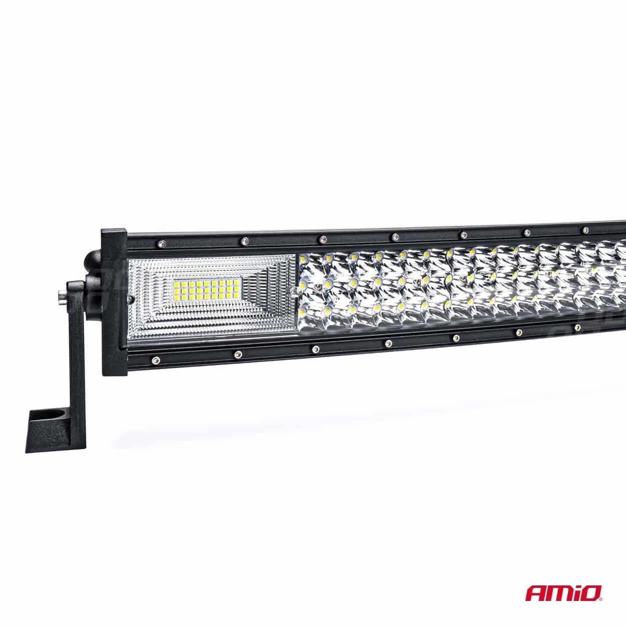 AMIO – Proiector LED BAR model "CURBAT" pentru Off Road, ATV, SSV, putere 324 W, culoare 6500K, tensiune 9 36V, dimensiuni 520 x 80 x…
