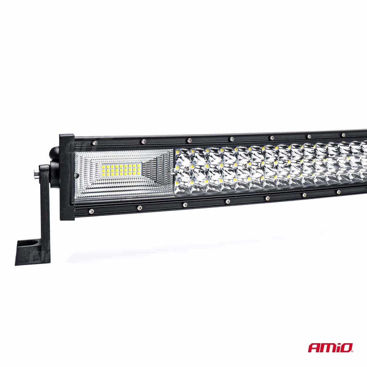 AMIO – Proiector LED BAR model "CURBAT" pentru Off Road, ATV, SSV, putere 729 W, culoare 6500K, tensiune 9 36V, dimensiuni 1300 x 80 x…