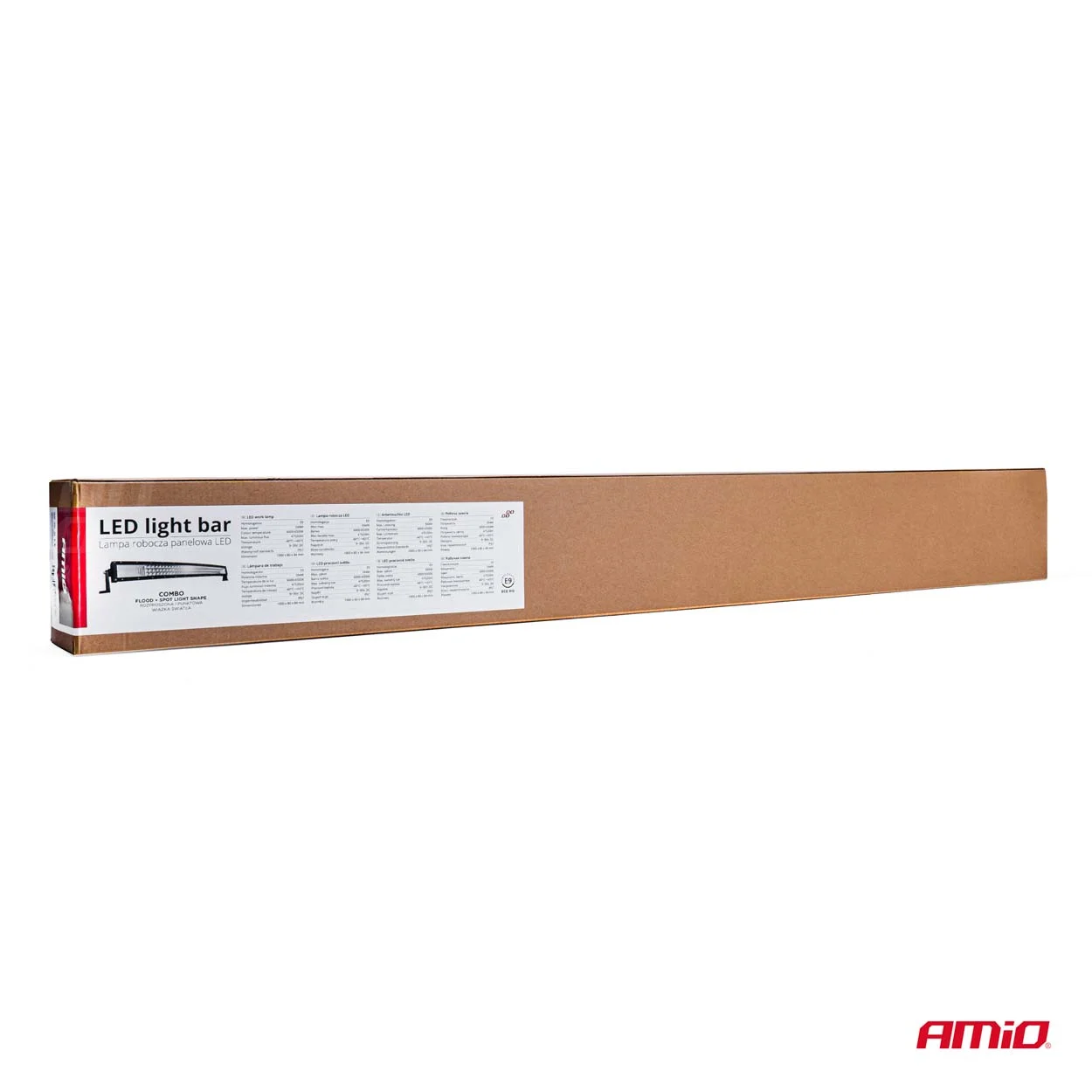 AMIO – Proiector LED BAR model "CURBAT" pentru Off Road, ATV, SSV, putere 729 W, culoare 6500K, tensiune 9 36V, dimensiuni 1300 x 80 x…