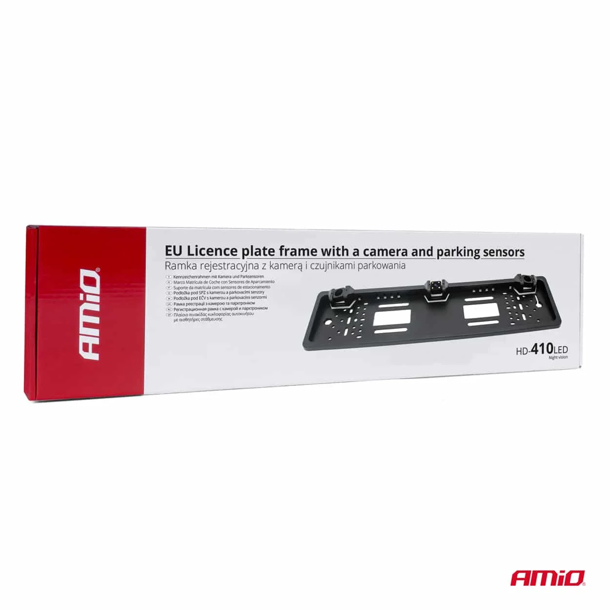 AMIO – Suport numar inmatriculare cu Camera Video Night Vision si 2 senzori de parcare