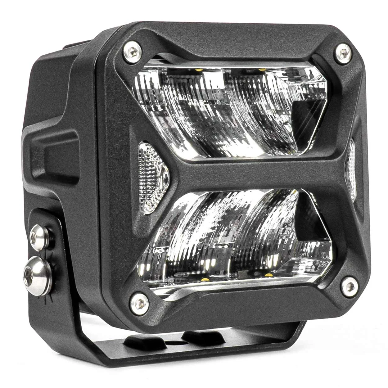 AMIO – Proiector LED "PRO SERIES" cu doua functii pentru Off Road, ATV, SSV, putere 58W, 7200lm, culoare 6000K, tensiune 10 30V…