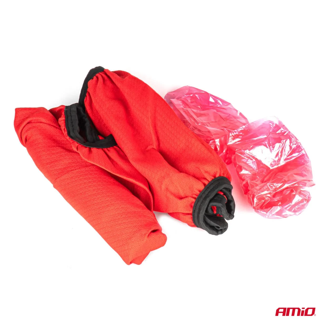 AMIO – Set 2 lanturi de zapada textile, marime M, omologate EN16662 1 si Onorm V5121