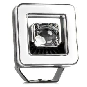 AMIO – Proiector LED cu Angel Eye model AWL57, pozitie, semnalizare, faza lunga/scurta, pentru Off Road, ATV, SSV, putere 45W, 8000lm…