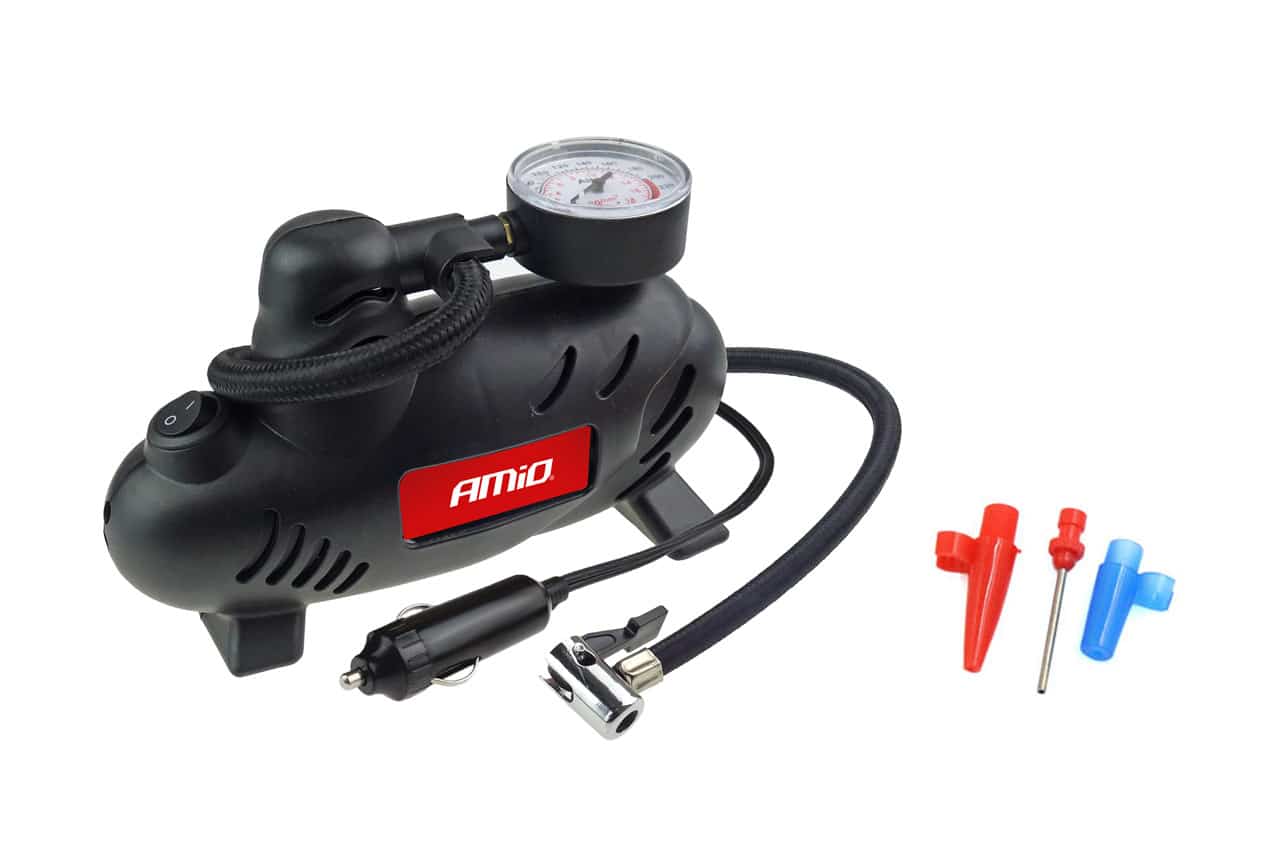 AMIO – Mini compresor auto 12V ACOMP 07