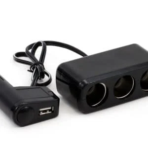 AMIO – Splitter bricheta auto SOC2 3+1 USB