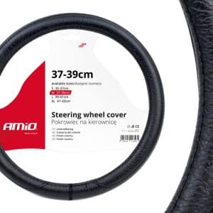 AMIO – Husa volan neagra SWC 16 M (37 39cm)