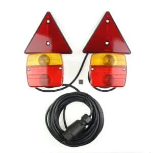 AMIO – Lampi spate cu magnet pentru remorca 02095
