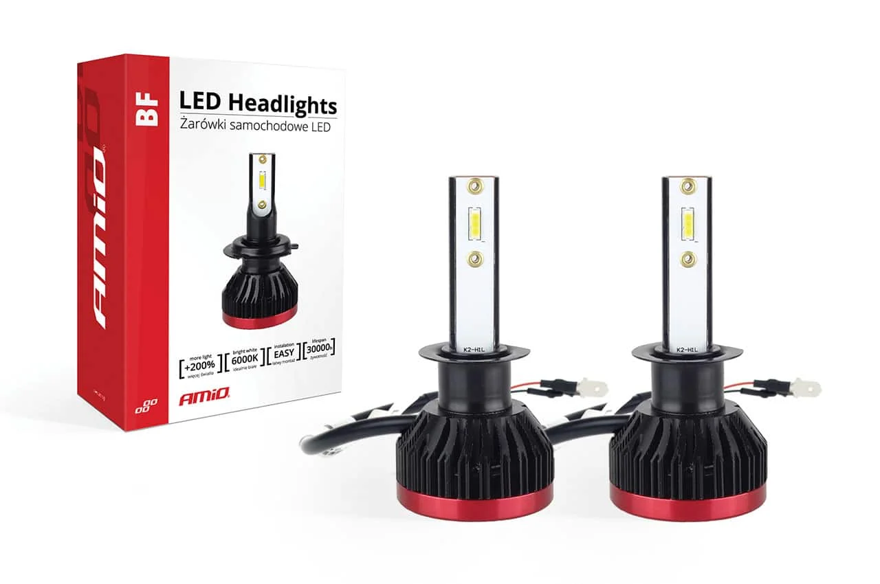 AMIO – Becuri auto LED BF Series AMiO compatibil H1, destinat competitiilor auto sau off road
