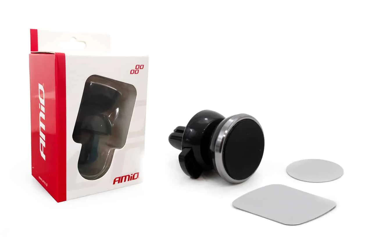 AMIO – Suport auto pentru telefon magnetic HOLD 02