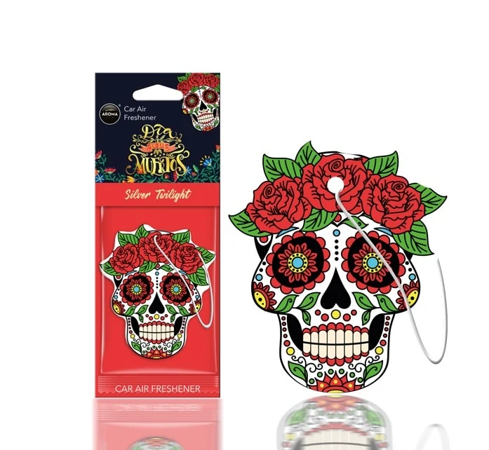 Aroma Car – Odorizant Auto AROMA DIA DE LOS MUERTOS Silver Twilight