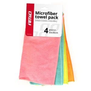 AMIO – Set lavete microfibre 4 buc 30x30 cwash 02