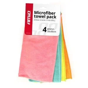 AMIO – Set lavete microfibre 4 buc 30x30 cwash 02