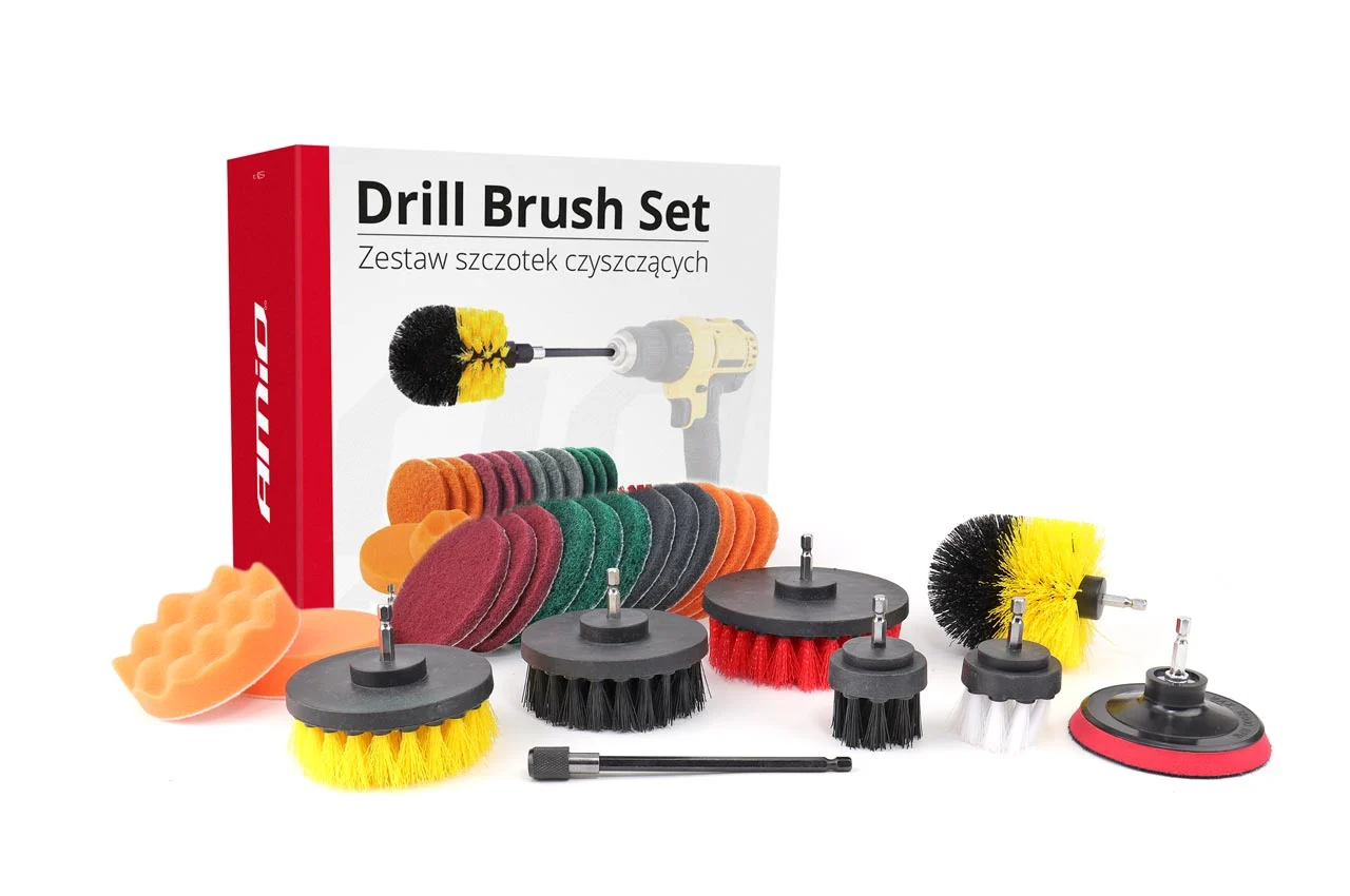 AMIO – Set 22 piese perii de curatare si slefuire