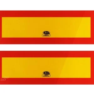 AMIO – Placute reflectorizante pentru camioane 10x30 cm