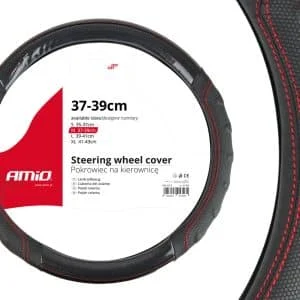 AMIO – Husa volan Waves + cusatura rosie SWC 21 M (37 39cm)