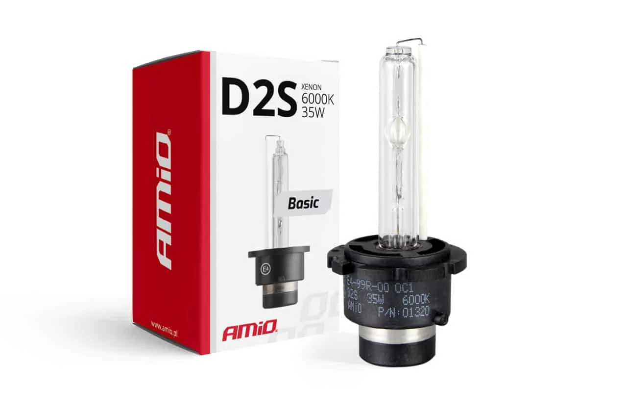 AMIO – Bec auto xenon D2S 6000K Basic