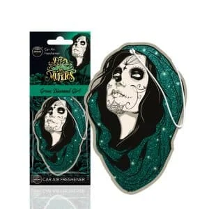 Aroma Car – Odorizant Auto AROMA DIA DE LOS MUERTOS Green Diamond Girl