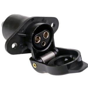 AMIO – Priza remorca din plastic cu 3 pini
