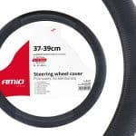 Husa volan neagra model Relax SWC-24-M (37-39cm)