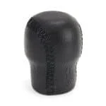 Nuca schimbator de viteza din piele neagra cu fir negru - 01757