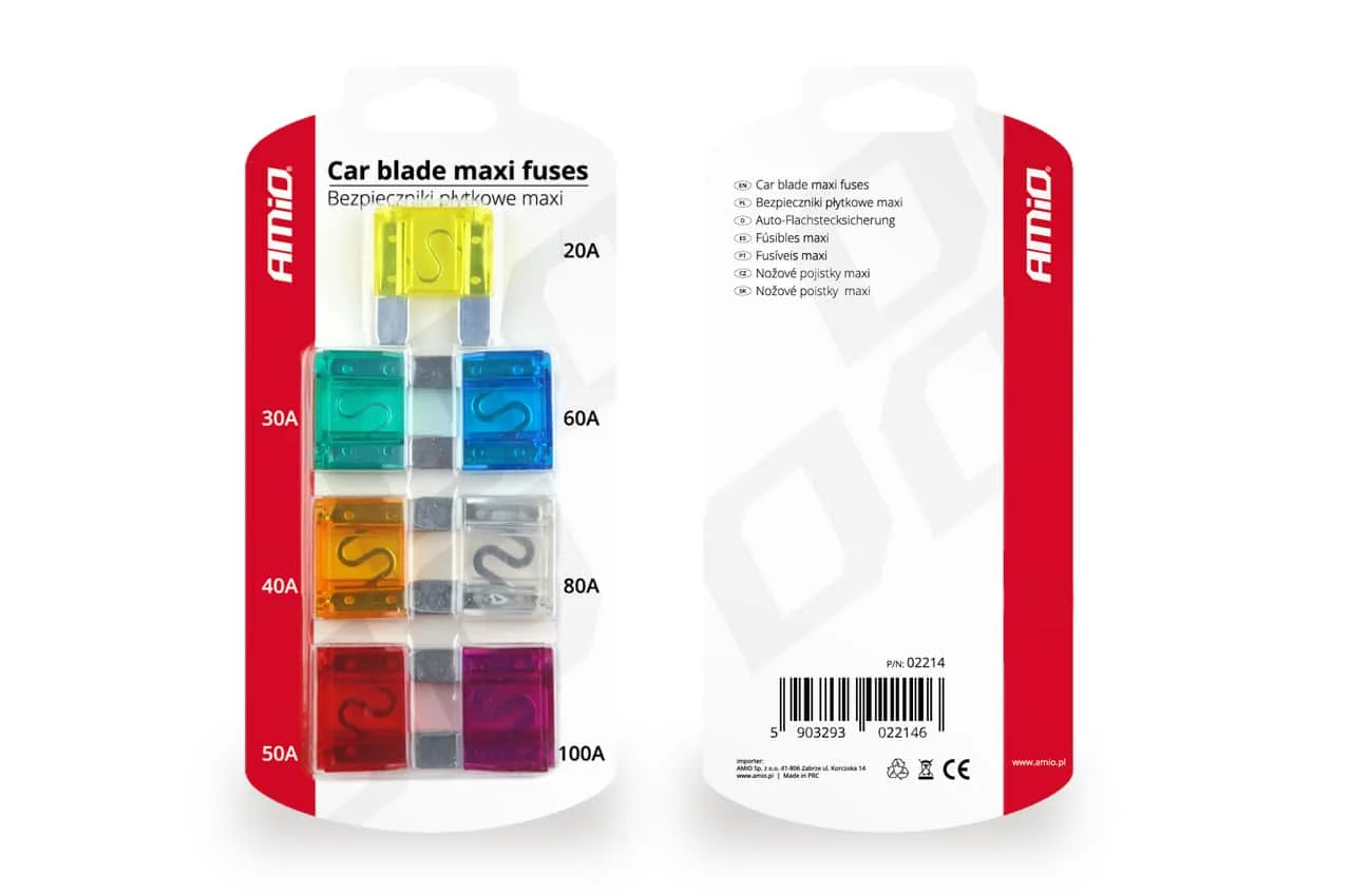 AMIO – Sigurante auto MAXI 7 buc