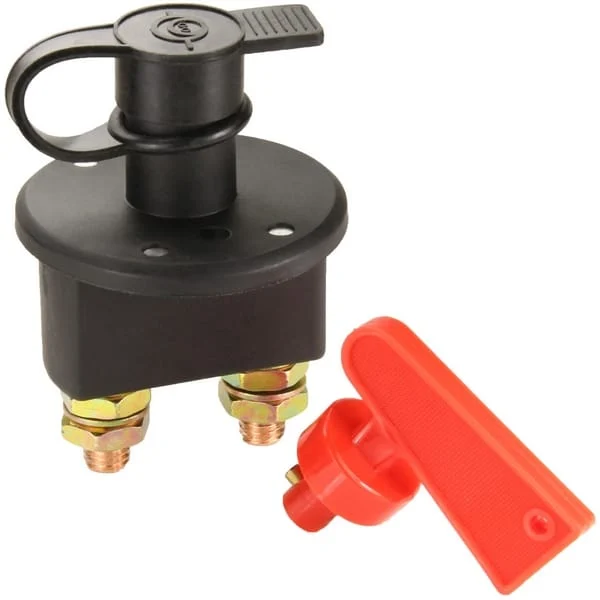 AVEX – Intrerupator "Contact General" dimensiune MICA pentru Autoutilitara, 12V 24V, cu cheie din plastic