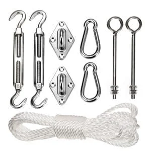 GreenBlue – Set montaj Umbrar de Gradina din INOX GB508, 9 piese