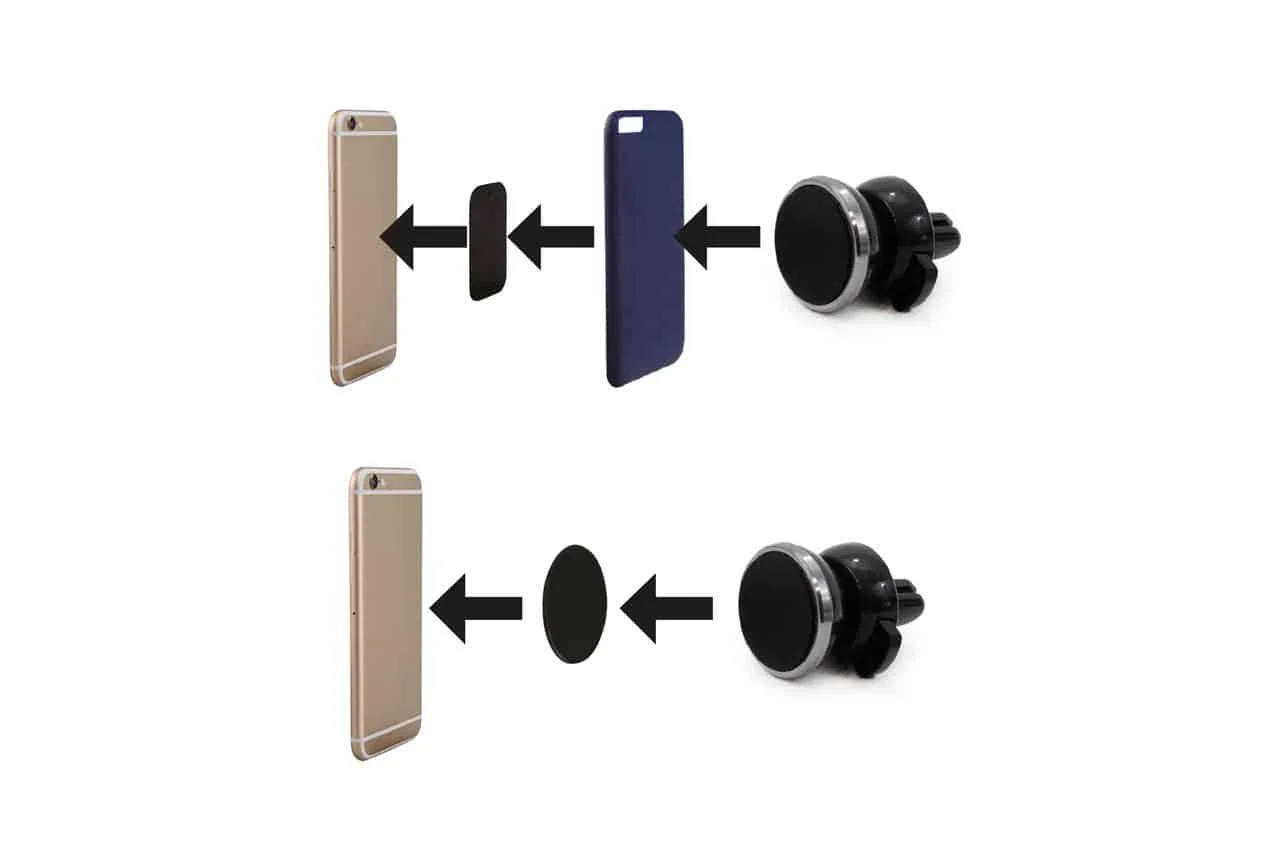AMIO – Suport auto pentru telefon magnetic HOLD 02