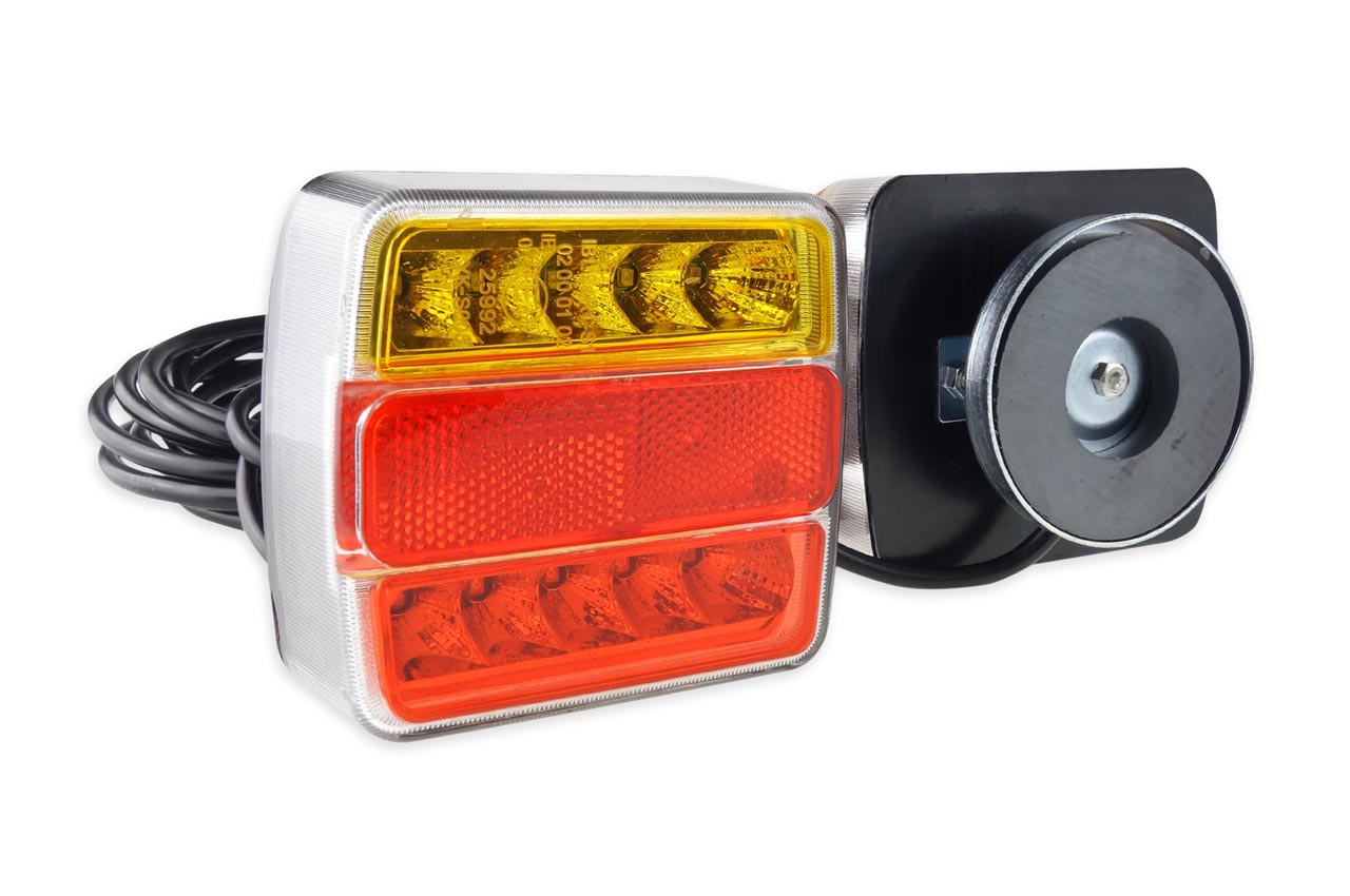 AMIO – Lampi spate cu magnet pentru remorca 02141