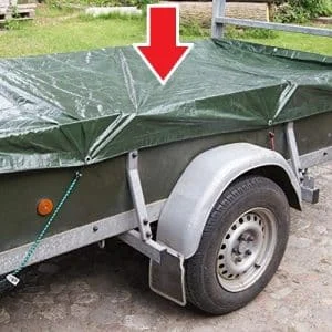 AVEX – Prelata Impermeabila cu ochiuri metalice de prindere, dimensiune 6,0m x 8,0m, densitate 120g/m2, culoare verde