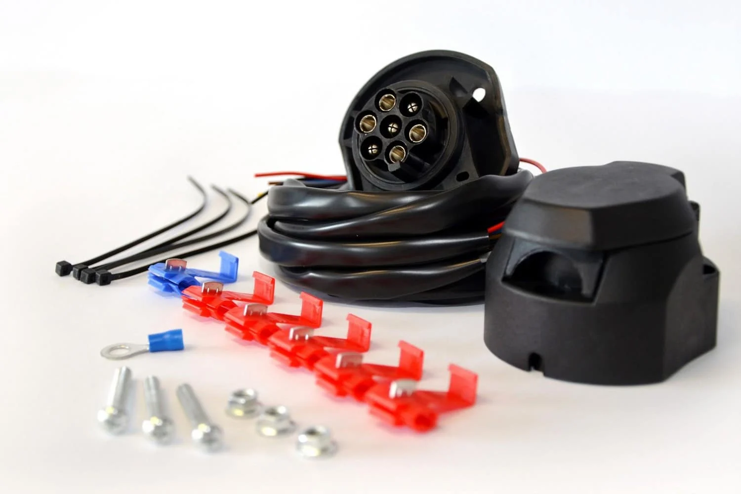 AVEX – Kit cablaj pentru montaj carlig remorca, priza cu 7 pini, lungime cablu 1,5m