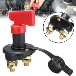 AVEX – Intrerupator "Contact General" dimensiune MICA pentru Autoutilitara, 12V 24V, cu cheie din plastic