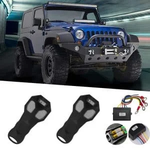 AVEX – Modul cu 2 telecomenzi Wireless pentru actionare Troliu, destinatie Off Road, ATV, SSV, QUAD (AVX T100123 8)