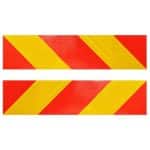 Set placute reflectorizante pentru camioane "VEHICUL SCURT"