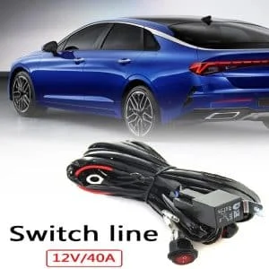 AVEX – Cablaj cu intrerupator, releu si siguranta pentru montarea barelor sau a proiectoarelor LED