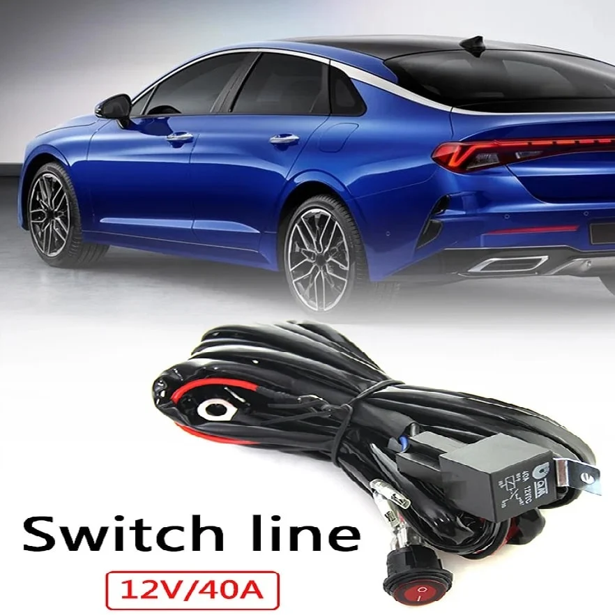 AVEX – Cablaj cu intrerupator, releu si siguranta pentru montarea barelor sau a proiectoarelor LED