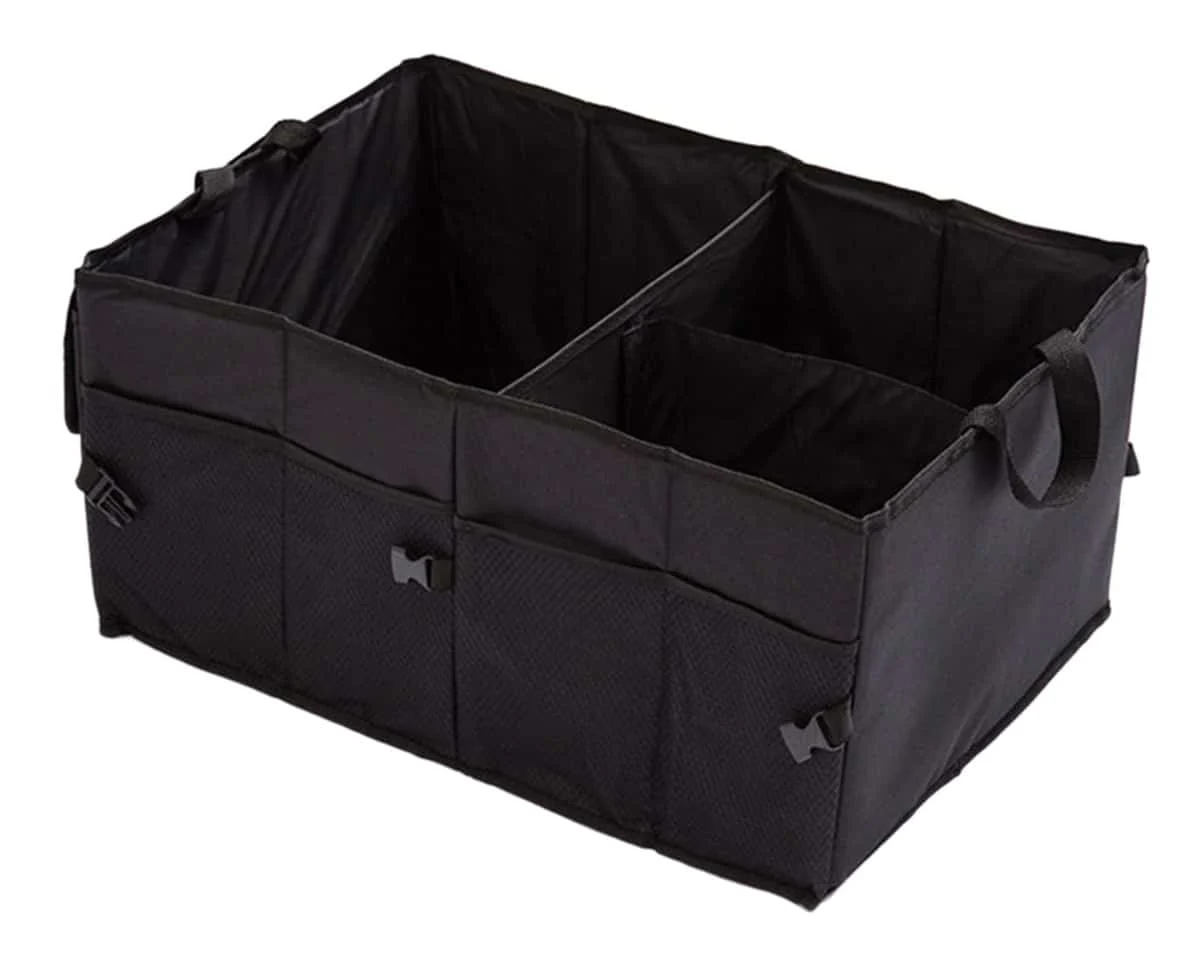 AVEX – Organizator portbagaj auto cu 9 buzunare, 55 x 38 x 26cm, culoare neagra