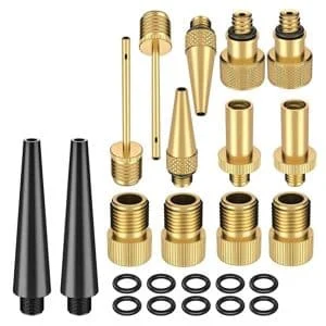 AVEX – Set 24 piese, diuze, adaptoare si ace pentru pompa sau compresor, AVX AG414C