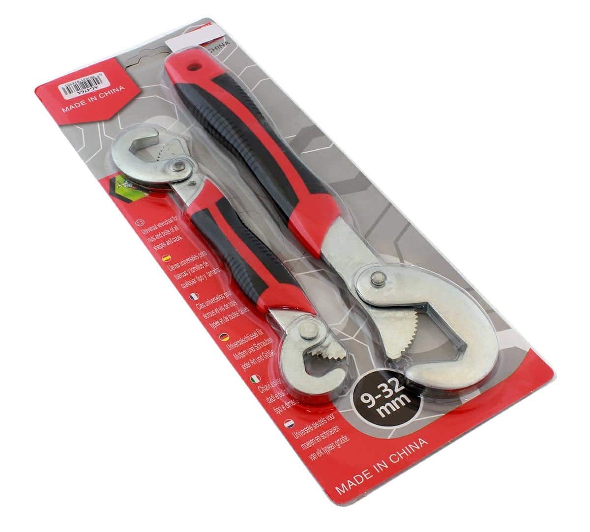 AVEX – Set 2 chei universale multifunctionale de tip "carlig", din metal rezistent, 9 32mm, AVX AG476A