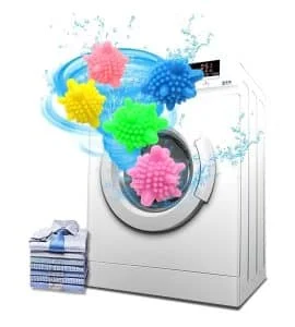 AVEX – Set 5 bile anti scamosare si inmuiere a rufelor, pentru masina de spalat