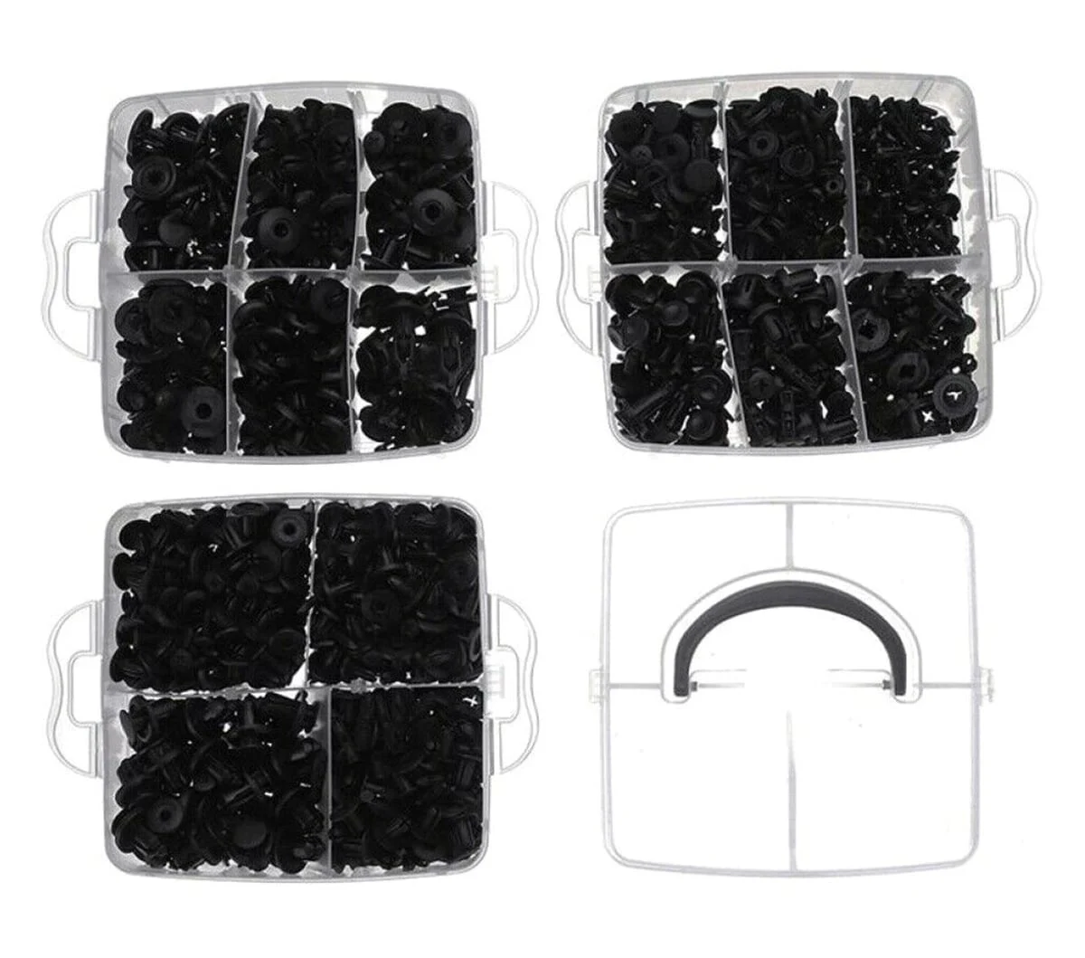AVEX – Set 625 clipsuri auto universale pentru montaj cu extractor inclus