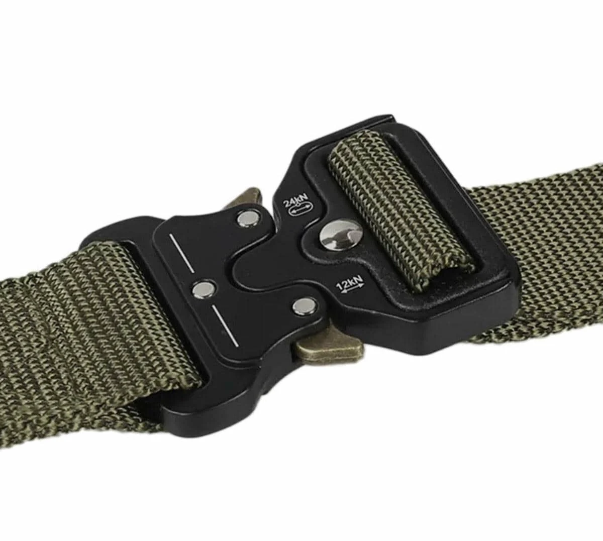 AVEX – Curea Tactica pentru pantaloni, culoare Camuflaj cu catarama Neagra