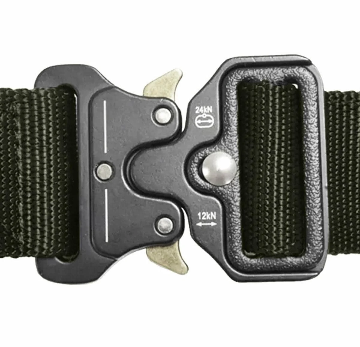 AVEX – Curea Tactica pentru pantaloni, culoare Camuflaj cu catarama Neagra
