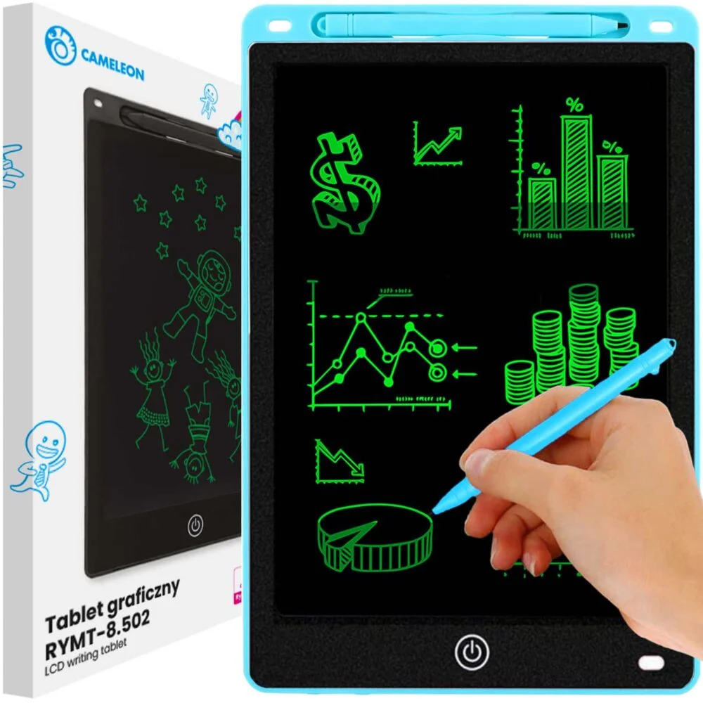 AVEX – Tableta grafica de 10" pentru copii, culoare Albastra, AVX WT RYMT 8.502 BLUE